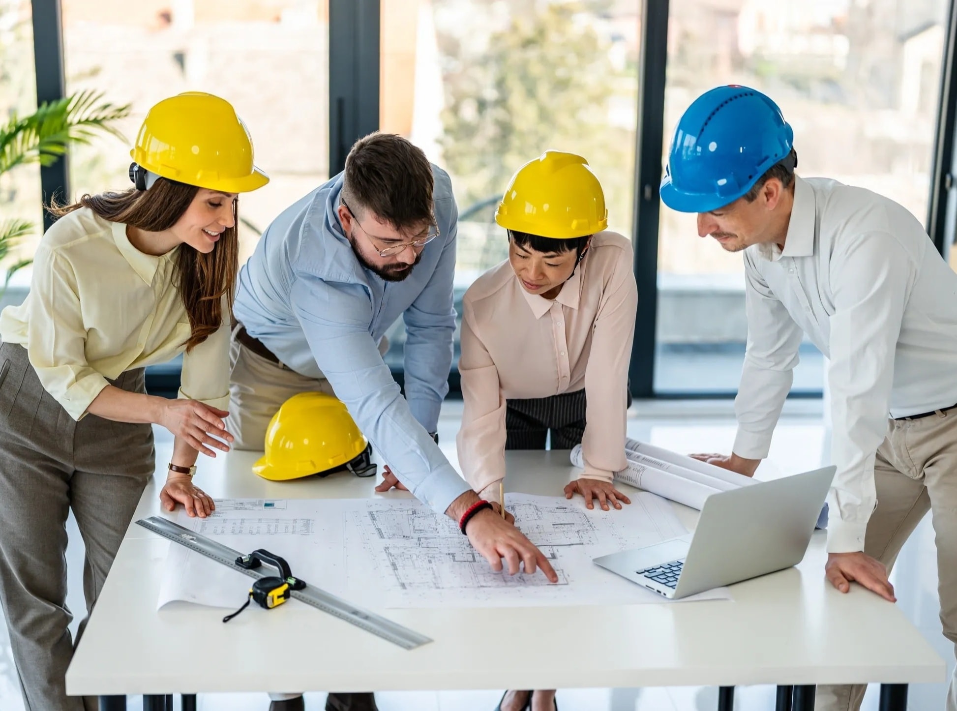 Architectural blueprints and planning